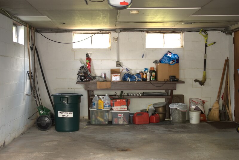 garage opruimen
